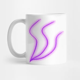 Grass flower pattern blowing in the wind, very ordinary but not ordinary. Mug